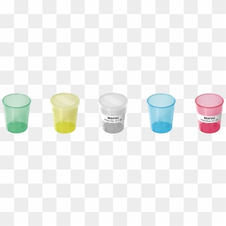 This Disposable And Reusable Medicine Cups - Plastic, HD Png Download