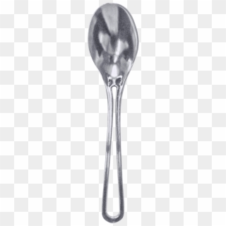 Disposable Metallic Modern Silver Plastic Tea Spoons - Body Jewelry, HD Png Download