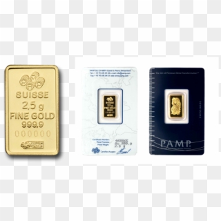 Fine Gold - Pamp Suisse Gold Bars, HD Png Download