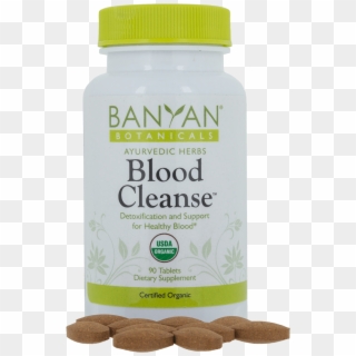 Blood Cleanse, 90 Tab By Banyan Botanicals - Banyan Botanicals, HD Png Download