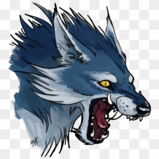 Blue Wolf Png - Wolf Blue Png, Transparent Png