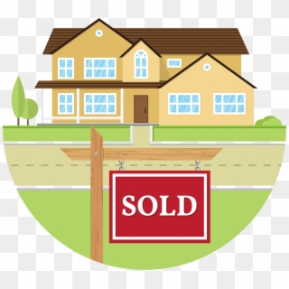 Capital Gains Considerations When Selling A Home - House For Sale Icon, HD Png Download