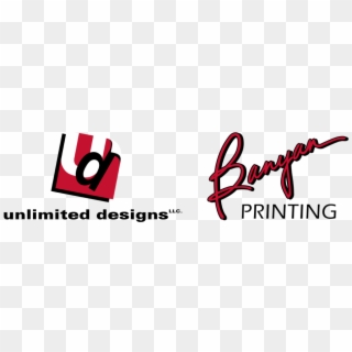 Logos For Unlimited Designs And Banyan Printing - Wfp, HD Png Download