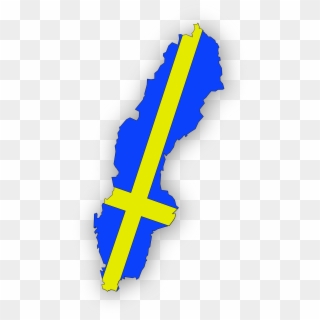 Sweden Map Geography Swedish Png Image - Sweden Clip Art, Transparent Png