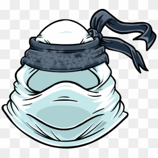 Icy Mask Icon - Club Penguin Card Jitsu Nieve, HD Png Download