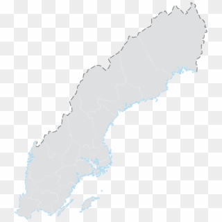 Sweden-map - Sweden Transparent Map Png, Png Download