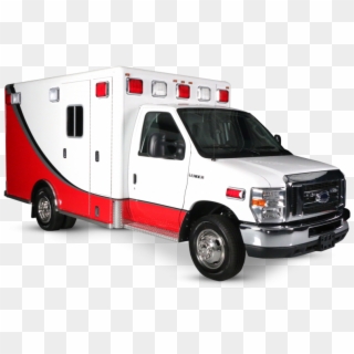 Ford Red Ambulance, HD Png Download