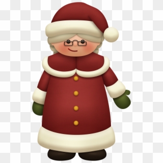 Natal Personagens Christmas Frames, Christmas Fairy, - Transparent Mrs Claus Clipart, HD Png Download
