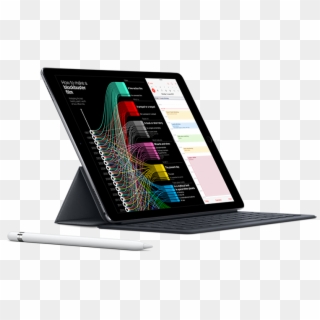 Ipad Drawing Laptop Apple - Smart Keyboard Space Gray Ipad, HD Png Download
