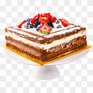 Cake Png Transparent Image - Fruit Cake, Png Download