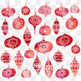Retro Christmas Ornaments - Retro Christmas Ornaments Png, Transparent Png