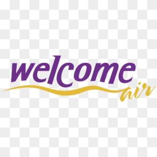 Welcome Air Logo Png Transparent - Welcome Design Vector Png, Png Download