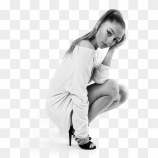 A Highly Energetic Tribute To The Princess Of Pop, - Ariana Grande Sitting Png, Transparent Png