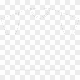 Blank T Shirt - Active Shirt, HD Png Download