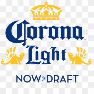 Corona Light On Draft Blue - Logo Cerveza Corona Png, Transparent Png
