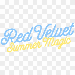 Summer Magic Logo - Red Velvet Logo Summer Magic, HD Png Download