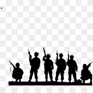 Small - Soldier Outline Clip Art, HD Png Download