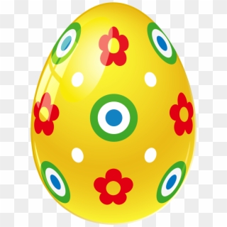 Yellow Clipart Easter Egg - Easter Egg Png, Transparent Png