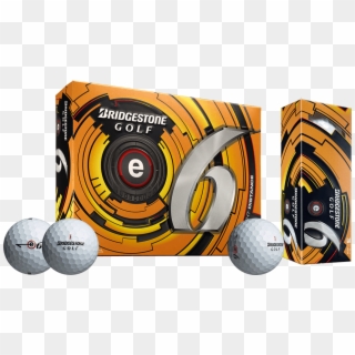 E6-main - Bridgestone E6 Golf Balls, HD Png Download