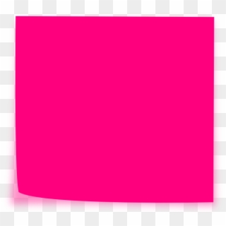 Svg Free Download Clip Art At Clker Com Vector Online - Hot Pink Sticky Note, HD Png Download