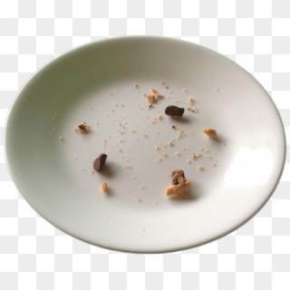 309 × 240 Pixels - Cake Crumbs In A Plate, HD Png Download