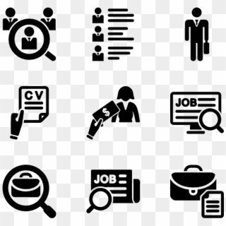 Job Search - Information Icons Png, Transparent Png