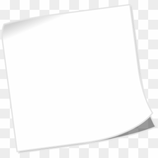 Blank Sticky Note Png - White Post It Note Png, Transparent Png