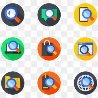 Search - Flat Icon, HD Png Download