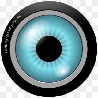 Eye Lens Clip Art At Clker - Pupil Eye Clipart, HD Png Download