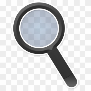 Free Magnifying Glass Icon Png - Circle, Transparent Png