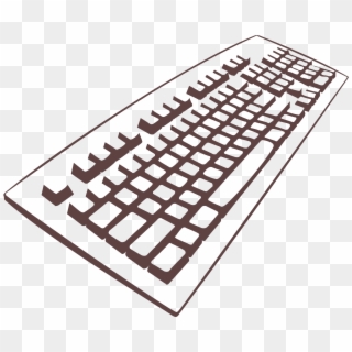 Computer Keyboard Png For Kids Transparent - Keyboard Clipart, Png Download