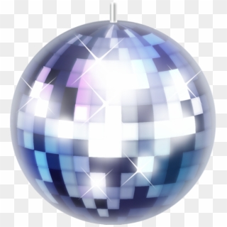 Bola De Disco - Disco Ball Emoji Png, Transparent Png