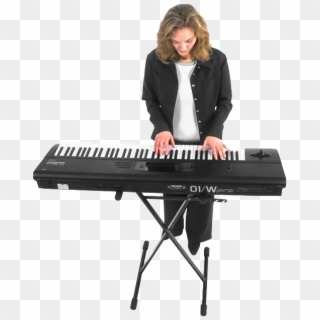 Lessons Information - Playing A Keyboard, HD Png Download