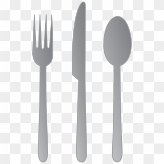 Forks And Spoons - Fork Knife Spoon Clipart, HD Png Download