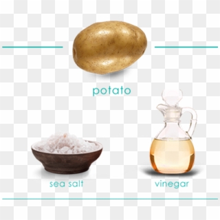 Image Shows Ingredients Including A Potato And A Bowl - Bowl, HD Png Download