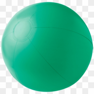 Br4188 Solid Colour Inflatable Beach Ball, - Green Beach Ball, HD Png Download