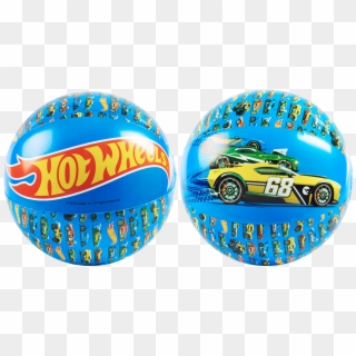An Image Of The Hot Wheels Beach Ball - Hot Wheels, HD Png Download