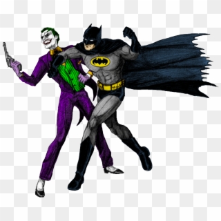 Batman Joker Png Image - Joker And Batman Png, Transparent Png