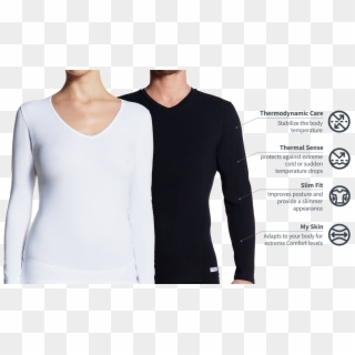 Content-underwear - Long-sleeved T-shirt, HD Png Download