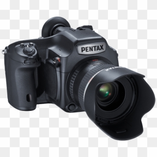 Pentax 645z Camera Front View Transparent Png Image - Pentax 645z Medium Format Dslr Camera, Png Download