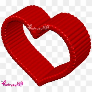 New Red Heart 3d, HD Png Download