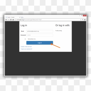 Images/login-button - Bus Registration Node Angular 2 Project In Php, HD Png Download