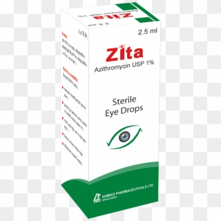 Zita Eye Drops 1% - Box, HD Png Download