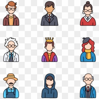 Avatars - Person Icon Color, HD Png Download