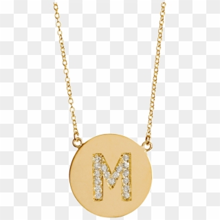 Kids Initials-mom Necklace - Necklace, HD Png Download