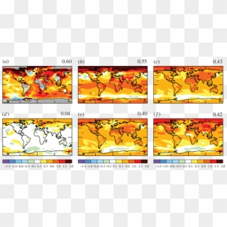 Surface Temperature Change (based On Local Linear Trends) - Cartoon, HD Png Download