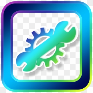 Icon Support Gears Work Team Png Image - Icon, Transparent Png