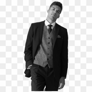 Incorporatewear Generic Model Black And White - Tuxedo, HD Png Download