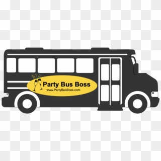 Miami Party Bus Boss - School Bus, HD Png Download