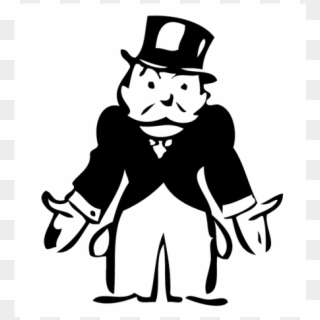 Uncle Pennybags - Monopoly Broke, HD Png Download
